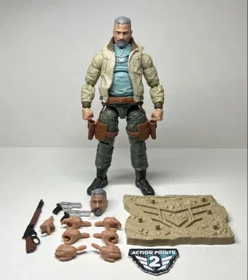 일본에서 구하기 어려운 Action Force 액션 포스 시지 대령