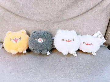 포메라니안 모치 만마루쨩 마스코트 키체인 4종 세트