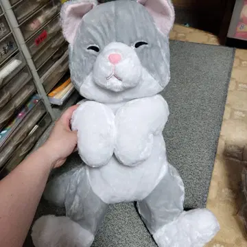 헤소텐 네코로냐 그레이 큰 약 48cm
