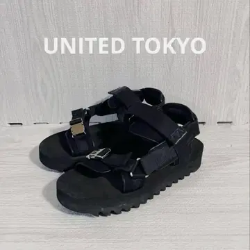 UNITED TOKYO 비브람 밑창 샤크 밑창 샌들 26cm