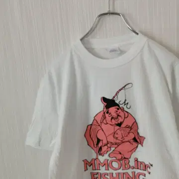 MMOB.inc FISHING CLUB 티셔츠 반팔 에비스