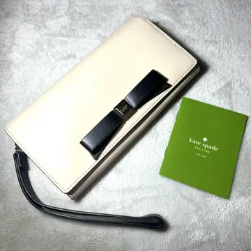새상품 kate spade 두겹 지갑 케이트 스페이드 장지갑 리본