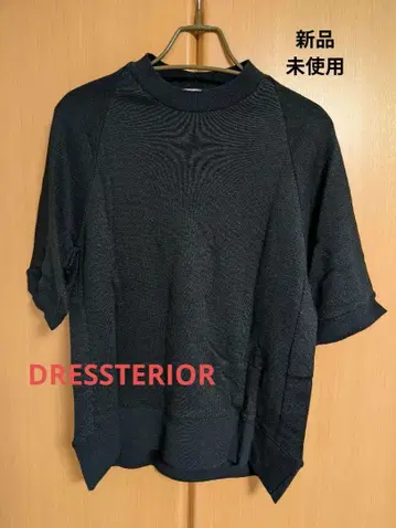 DRESSTIERIOR 린넨 코튼 쭈리 반팔 티셔츠