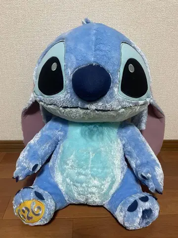스티치 Fuku Fuku 초초 BIG 봉제 인형 미사용 새상품 택 포함