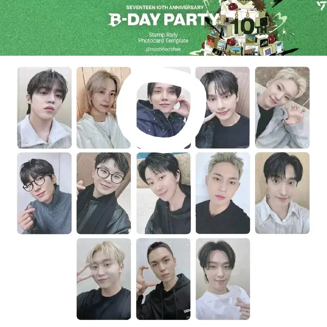 SEVENTEEN ウォヌ 10周年アニバーサリー ポップアップ購入限定トレカ Shop 세븐틴10주년포카 on Bunjang Global Site - No more