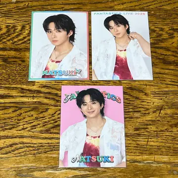FANTASTICS 사와모토 나츠키 포토 카드 시크릿 시크레