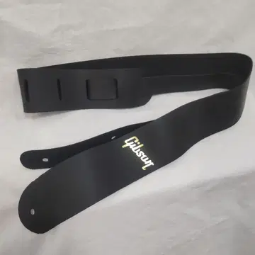 Gibson 새상품 가죽 스트랩 블랙 기타 베이스 가죽 검정