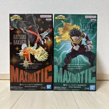 MAXIMATIC 바쿠고 카츠키 미도리야 이즈쿠 피규어 세트