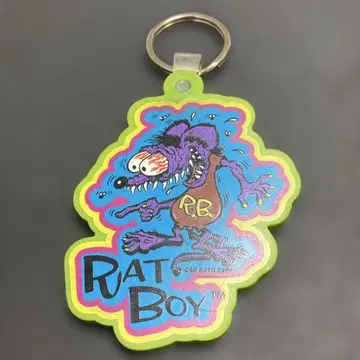 RAT FINK 러버 키링 2007
