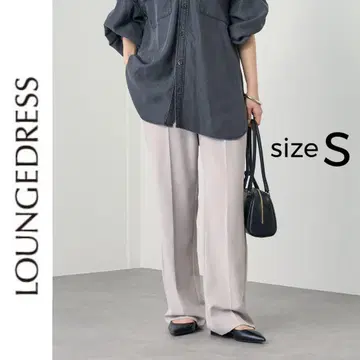 새상품 Loungedress 스트레이트 팬츠 라운지 드레스 그레이 S