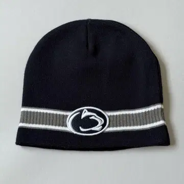 Penn State 펜실베니아 자수 라인 니트 캡
