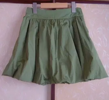 미사용 새상품 DouDou 벌룬 스커트 팬츠 피스타치오 그린