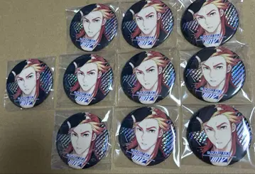 SideM 신속일혼 베니이 스자쿠 fifs 캔뱃지 블랙 의류
