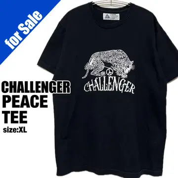 CHALLENGER 챌린저 PEACE TEE XL 표범 애니멀