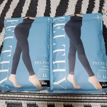 PELTHY RESET LEGGINGS LL 블랙
