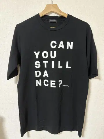 사카낙션 CAN YOU STILL DANCE? 티셔츠 L 블랙