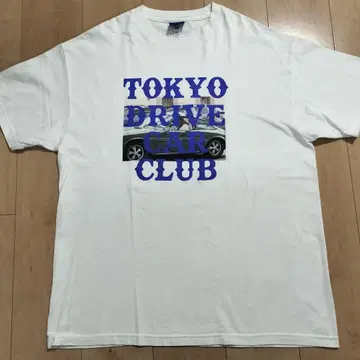 TOKYO DRIVE CAR CLUB 티셔츠 XL 반팔 도쿄