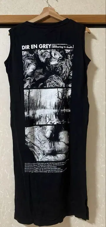 DIR EN GREY 원피스 셔츠 T-SHIRT DRESS