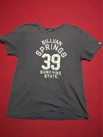 Billvan 티셔츠 그레이 F 사이즈 39 프린트