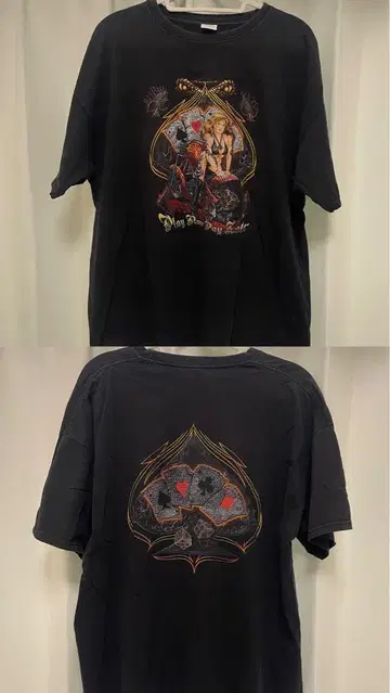 FRUIT OF THE LOOM 2XL 블랙 티셔츠