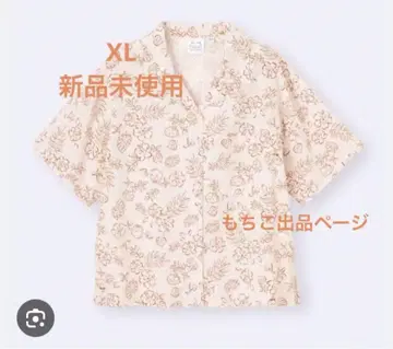 지유 치이카와 (먼작귀) 패턴 셔츠 알로하