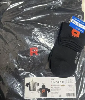 후드티 TeamRocket UNISEX M 포켓몬 센터 삭스 로켓단
