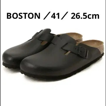 BIRKENSTOCK 샌들 BOSTON 보스턴 블랙 26.5cm