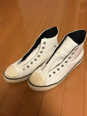 CONVERSE 화이트 스니커즈 27.0cm 26.5cm