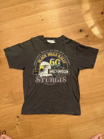 할리 빈티지 티셔츠 STURGIS 보로