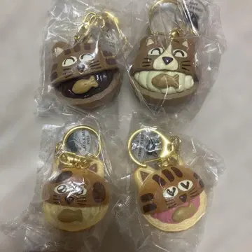 CAT&BAKES 9456 도라네코 빵 마스코트 전 4종 컴플리트