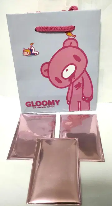 GLOOMY 그루미 25th 구매 혜택 쇼핑백 클리어 카드