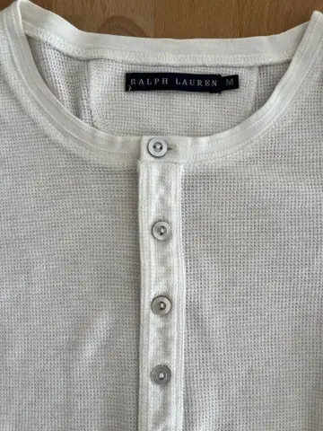 Ralph Lauren 반팔 셔츠 M 화이트