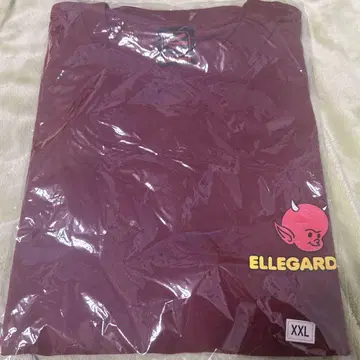 ELLEGARDEN 데빌 티셔츠 버건디 2XL