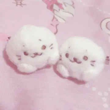 시로탄 LAFARY 라파리 콜라보 푹신푹신 헤어 클립