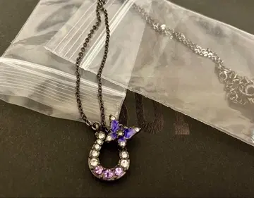 미사용 새상품 ANNA SUI 말발굽 모티브 목걸이