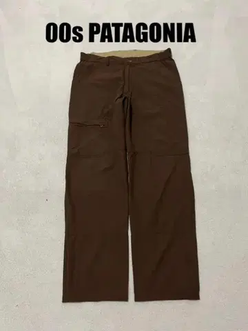 00s 파타고니아 클라이밍 팬츠 브라운 나일론 M