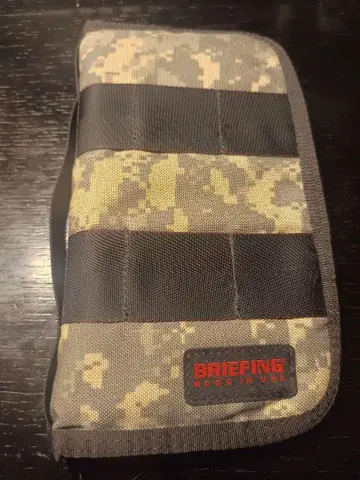 BRIEFING 카모플라주 여권 케이스 made in USA