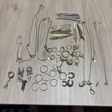 목걸이 반지 이어커프 초커 헤어핀