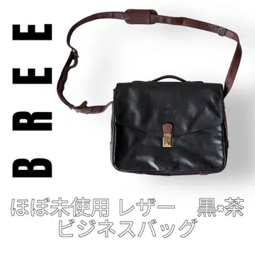 BREE 브리 숄더백 비즈니스 백 브리프 케이스 가죽 천연 가죽