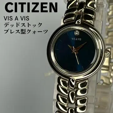 미사용 새상품 CITIZEN 시티즌 비자비 블레스형 쿼츠 시계
