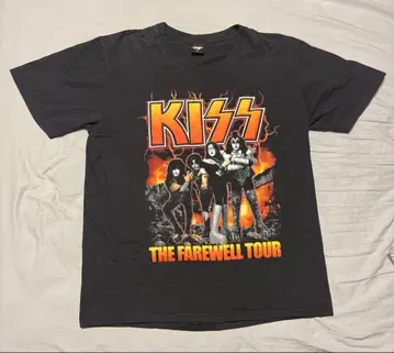 KISS THE FAREWELL TOUR 티셔츠 XL