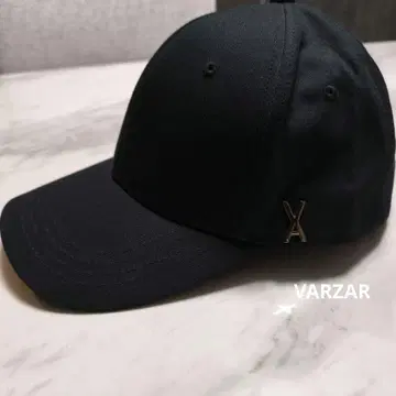 미사용 VARZAR 바자르 캡 모자 블랙