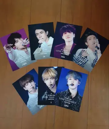 BTS LOVE YOURSELF JAPAN EDITION 카드