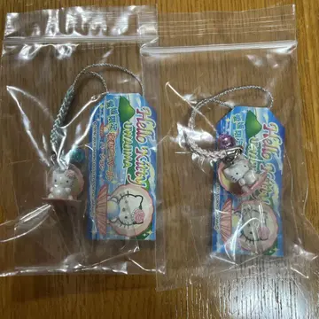 지역 키티 에히메 한정판 우와지마 펄 버전 네즈케 스트랩