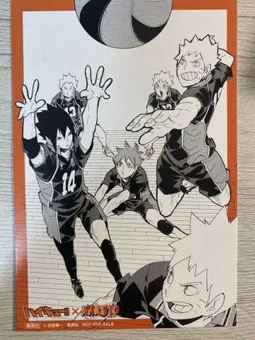 하이큐!! x NARUTO 엽서