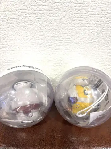 베이맥스 캡슐 토이 2개 세트 도쿄 디즈니 리조트 농구 스모