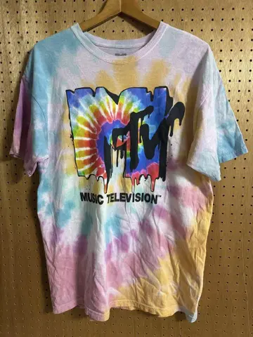 MTV 타이다이 티셔츠 M 표기