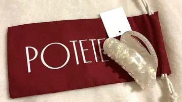 POTETTE 하트 모양 헤어 클립