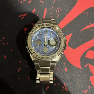 G-SHOCK 블루 스테인리스 스틸