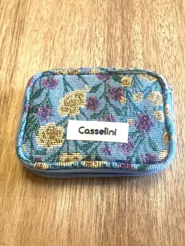 Casselini 액세서리 파우치 꽃무늬